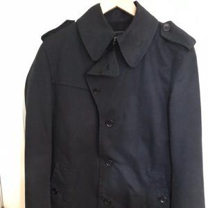 Banana Republic Men's Indigo Trench Coat
